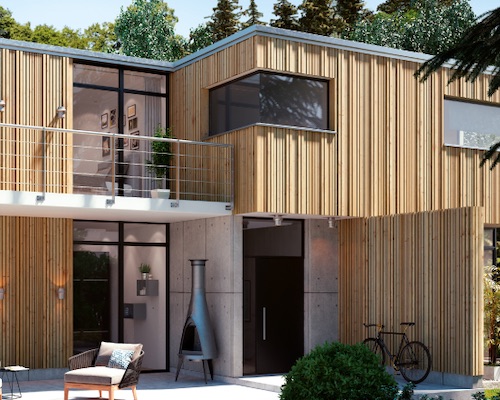 Profilo facciata tridimensionale BIO3D facciata 2