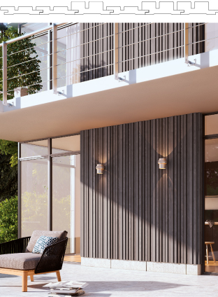 Profilo facciata tridimensionale BIO3D facciata 5