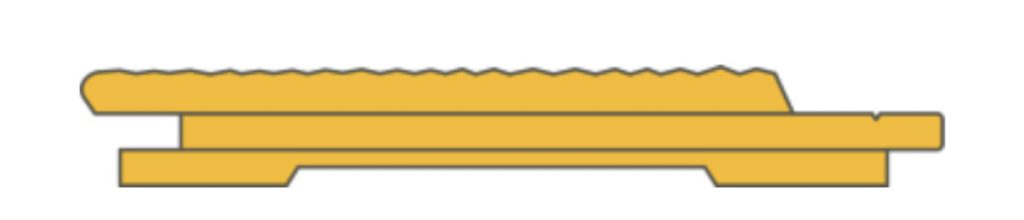 Facciate in legno di larice e douglas colorate e impregnate – BIORHO profilo 4