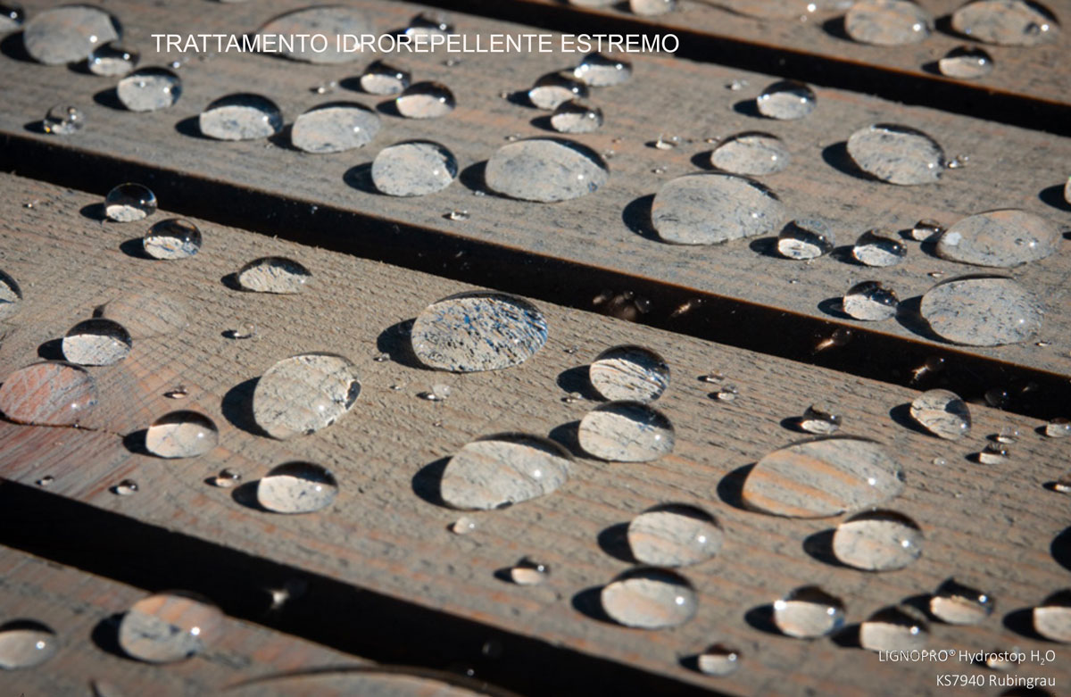 Tavolati in abete idrorepellente senza manutenzione -dettaglio
