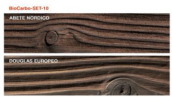 Facciata in legno con trattamento termico - particolari 4