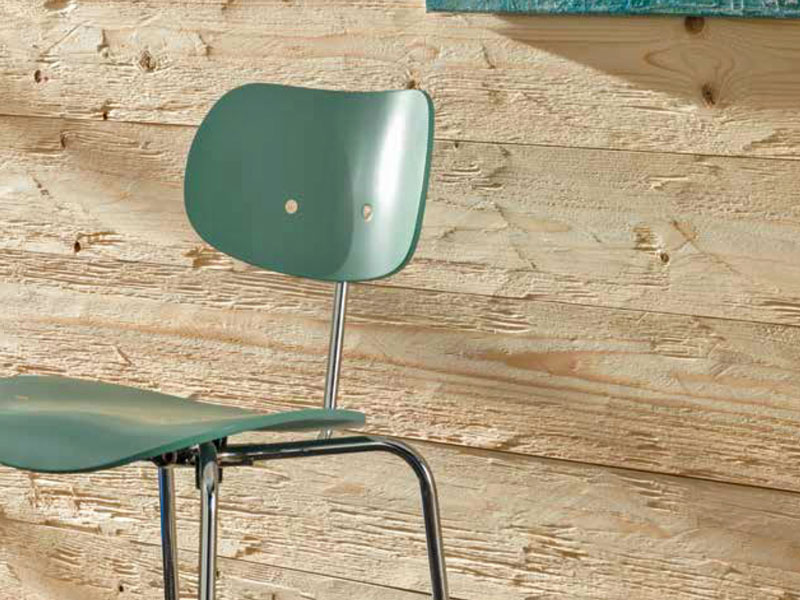 Rivestimenti interni in legno massello per pareti, soffitti e pavimenti - strutturato