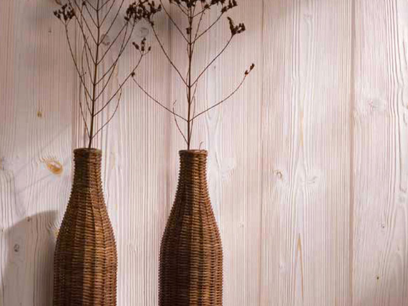 Rivestimenti interni in legno massello per pareti, soffitti e pavimenti - decapato