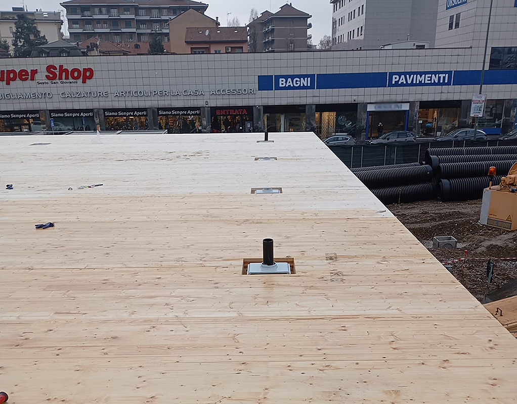 Xlam pannello parete - solaio 2